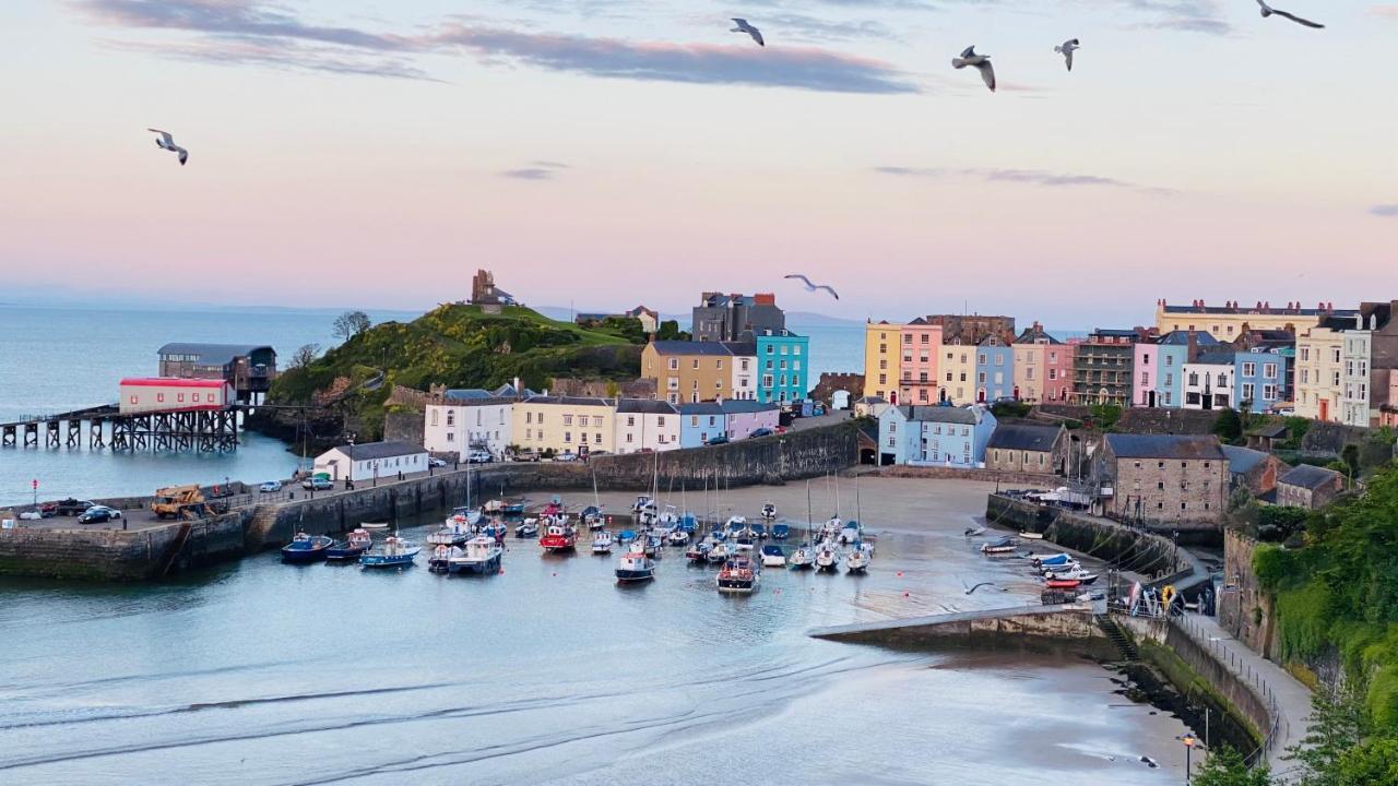 Gordy Hall -Sea Facing Welsh Cottage With Stunning Views เพนไดน์ ภายนอก รูปภาพ