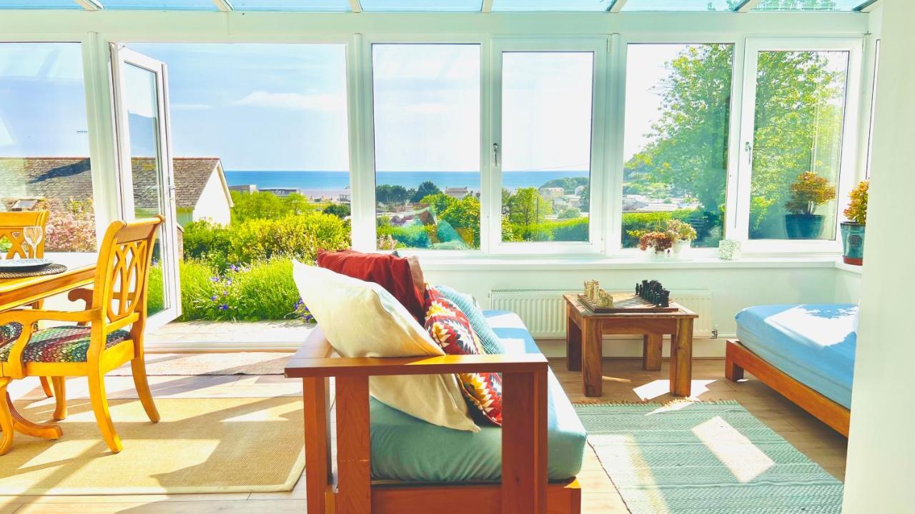 Gordy Hall -Sea Facing Welsh Cottage With Stunning Views เพนไดน์ ภายนอก รูปภาพ