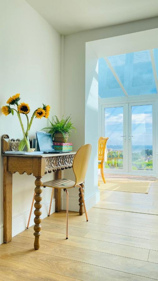 Gordy Hall -Sea Facing Welsh Cottage With Stunning Views เพนไดน์ ภายนอก รูปภาพ