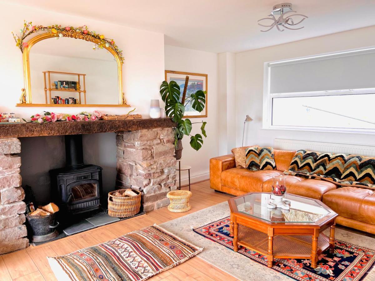 Gordy Hall -Sea Facing Welsh Cottage With Stunning Views เพนไดน์ ภายนอก รูปภาพ
